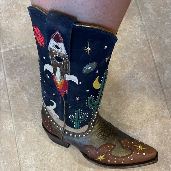 Old Gringo boots 7.5B GALACTIC - Picture 4 of 6